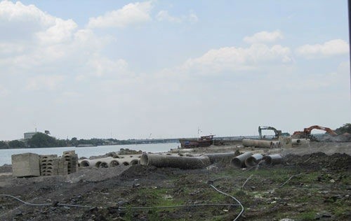 Dự án cải tạo cảnh quan và phát triển đô thị ven sông Đồng Nai bị dư luận phản đối vì ảnh hưởng tới môi trường (Ảnh nguồn Internet)