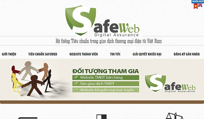 Nên sử dụng safeweb như một điều kiện kinh doanh thương mại điện tử cho các website thương mại điện tử