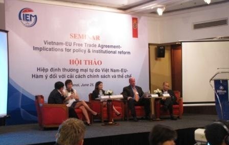 Việt Nam đang đứng trước sức ép lớn về thay đổi thể chế và chính sách để tận dụng cơ hội từ FTA Việt Nam - EU