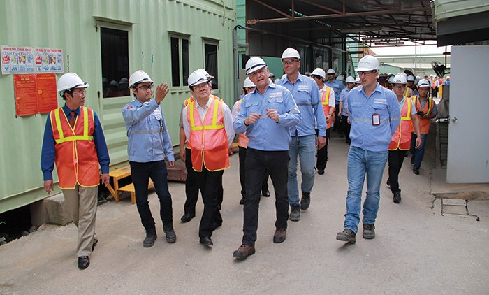 Ngày 6/7/2015, Chủ tịch nước Trương Tấn Sang đến thăm và làm việc tại mỏ Núi Pháo và nhà máy chế sản phẩm sâu
