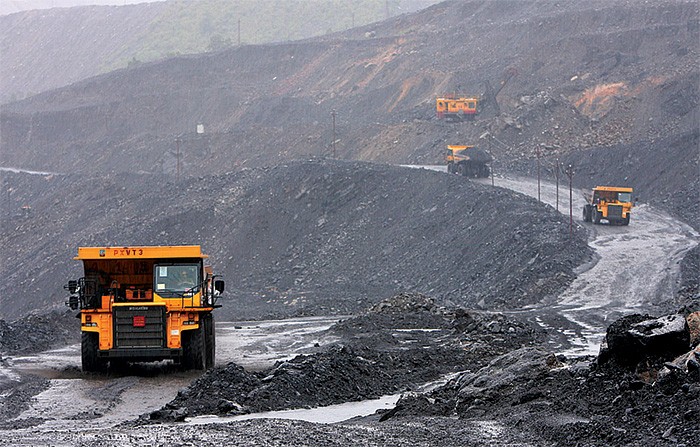 Ngành sản xuất than bị thiệt hại khá nặng vì mưa lũ