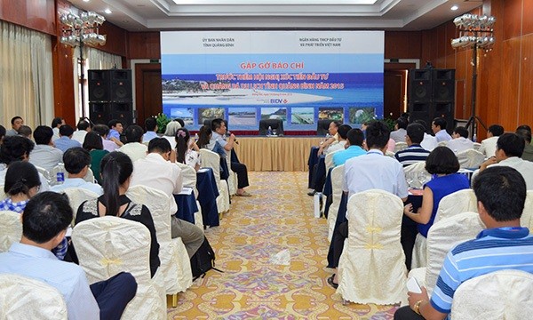 Chủ đề của Hội nghị xúc tiến đầu tư của Quảng Bình lần này tập trung vào lĩnh vực phát triển du lịch. 