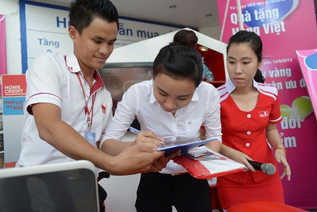Thị trường tài chính tiêu dùng của Việt Nam đang tăng trưởng nhan
