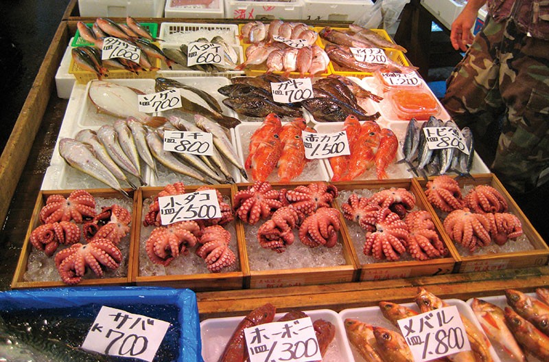 Các nền kinh tế đang nổi là những khách hàng mua các loại hải sản giá trị cao từ Nhật Bản