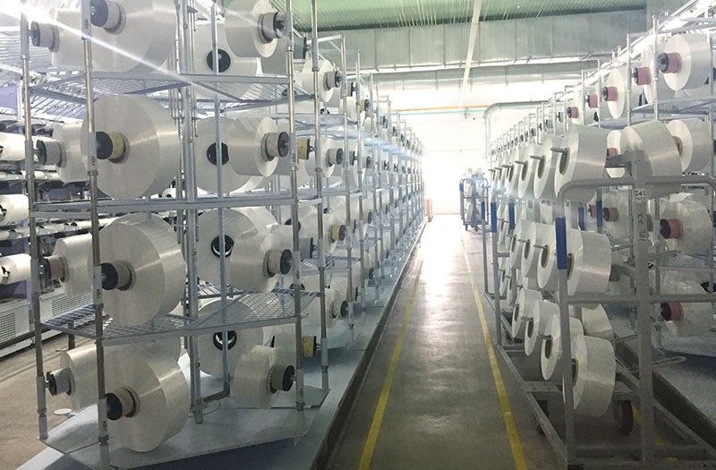 Nhà máy thứ ba được đầu tư hệ thống xuống sợi tự động, nâng cao chất lượng sản phẩm sợi 