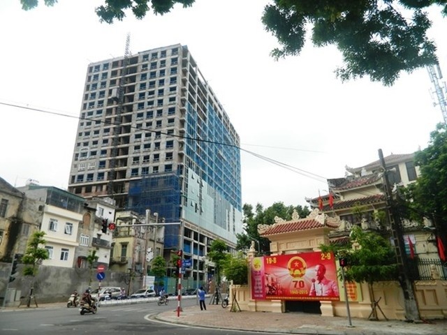 Dự án Trung tâm thương mại, văn phòng nhà ở để bán và cho thuê tại 8B phố Lê Trực, quận Ba Đình, TP. Hà Nội