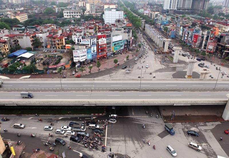 Dự án Phát triển giao thông đô thị Hà Nội nằm trong danh sách sơ bộ 19 dự án có thể xem xét hủy vốn - Ảnh: Đức Thanh