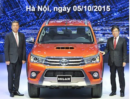 Lễ ra mắt xe bán tải Hilux của Toyota Việt Nam