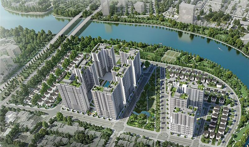 Dự án Sunrise Riverside của Novaland nằm trên tuyến đường huyết mạch Nguyễn Hữu Thọ thuộc khu Nam Sài Gòn