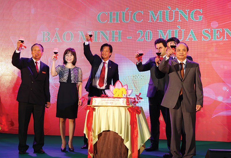 Năm 2014, Bảo Minh có sự bứt phá ngoạn mục trong hoạt động kinh doanh, chào mừng 20 năm ngày thành lập