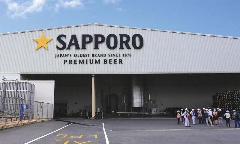 Nhà máy của Sapporo tại Long An với công suất 40 triệu lít/năm