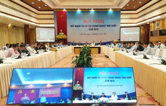 Hội nghị đẩy mạnh tái cơ cấu DNNN năm 2015