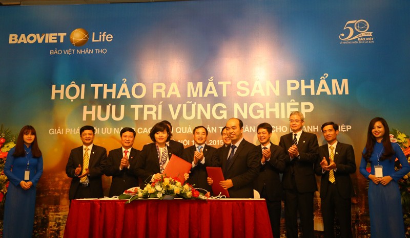Bảo Việt Nhân thọ vừa ra mắt sản phẩm bảo hiểm Hưu trí vững nghiệp