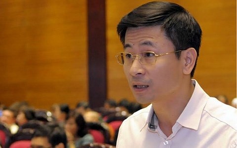 Đại biểu Nguyễn Phí Thường, Tổng Giám đốc Tổng Công ty Vận tải Hà Nội (Ảnh Quốc hội)