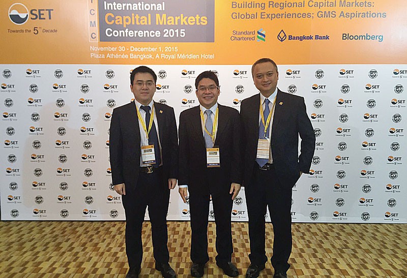 Đại diện UBCK và HNX tham dự Hội nghị Thị trường vốn quốc tế tại Thái Lan