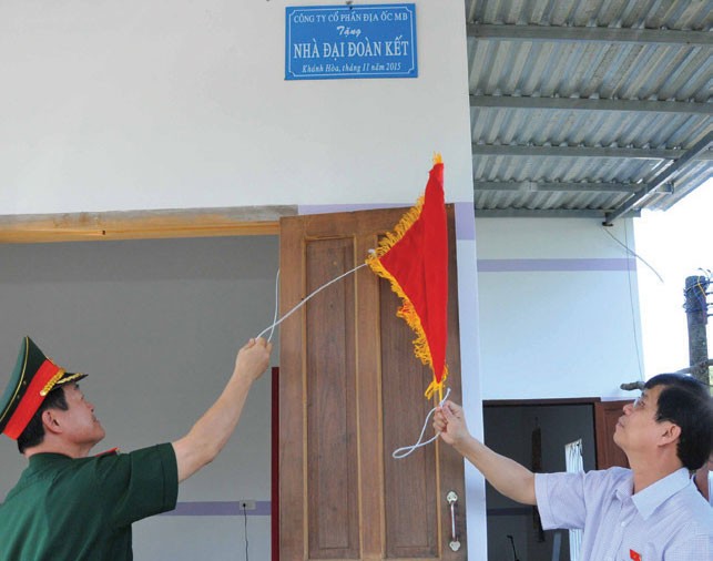 MBLand tài trợ Khánh Hòa xây 5 nhà đại đoàn kết
