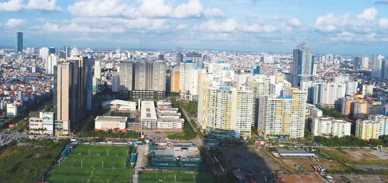 Năm 2015, thị trường bất động sản Việt Nam thu hút 2,394 tỷ USD vốn đầu tư trực tiếp nước ngoài. Ảnh: Đức Thanh