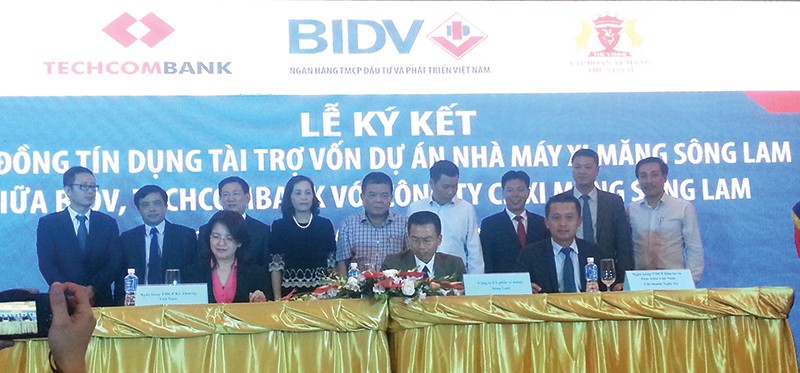 Được tiếp vốn bởi BIDV, The Vissai đang đẩy mạnh đầu tư Dự án Nhà máy Xi măng Sông Lam. ảnh: Dũng Minh