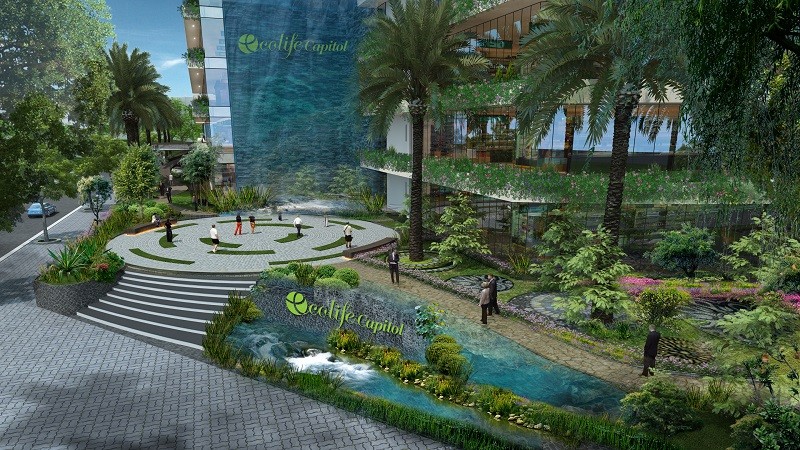 EcoLife Capitol một trong những dự án xanh đang được quan tâm tại phía Tây thủ đô Hà Nội