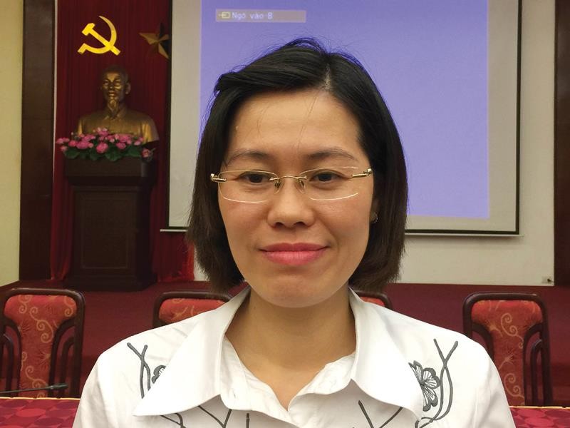 Bà Vũ Thị Thu Thủy, Vụ trưởng Vụ Thống kê giá (Tổng cục Thống kê)