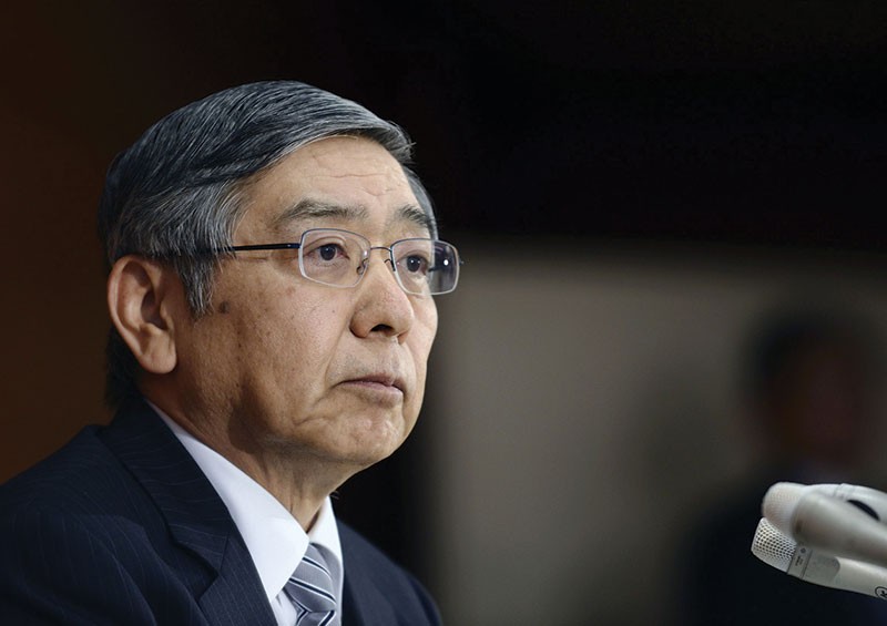 Thống đốc Ngân hàng Trung ương Nhật Bản Haruhiko Kuroda
