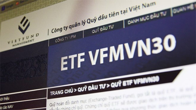 Giá trị chứng chỉ quỹ ETF VFMVN30 tăng 4,5%