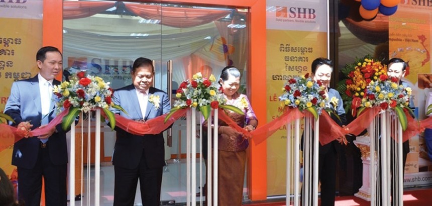 SHB khai trương ngân hàng 100% vốn tại Campuchia
