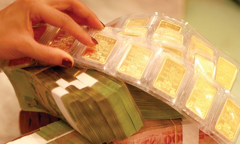 Biến động của thị trường vàng thường gây nhiều ảnh hưởng tới chính sách tiền tệ 