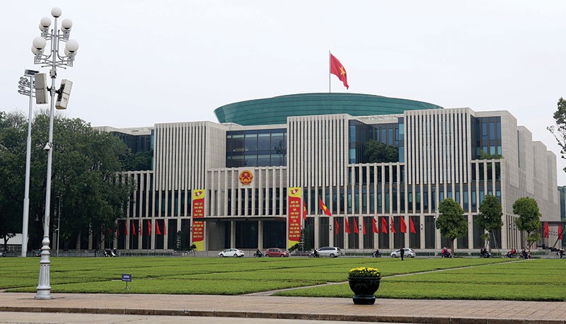 Tòa nhà Quốc hội sử dụng sản phẩm vách nhôm kính lớn của Eurowindow 