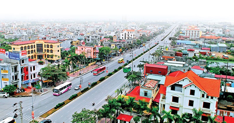 Thành phố Hải Dương ngày càng phát triển, trở thành điểm đến của nhiều nhà đầu tư. Ảnh: Thành Chung