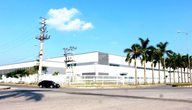 Một góc Khu công nghiệp Tràng Duệ (Hải Phòng) của KBC
