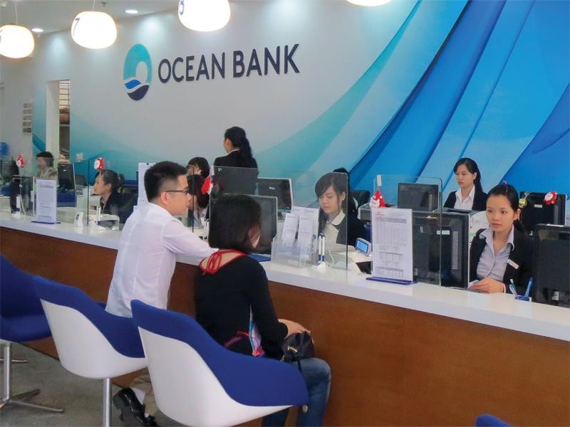 OceanBank, một trong 3 ngân hàng yếu kém bị mua lại với giá 0 đồng. Ảnh: Chí Cường