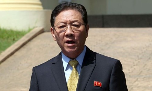  Đại sứ Triều Tiên tại Malaysia Kang Chol. Ảnh: Star.