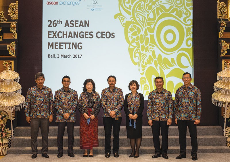 Lãnh đạo các Sở Giao dịch chứng khoán ASEAN họp tại Indonesia ngày 2 - 3/3/2017