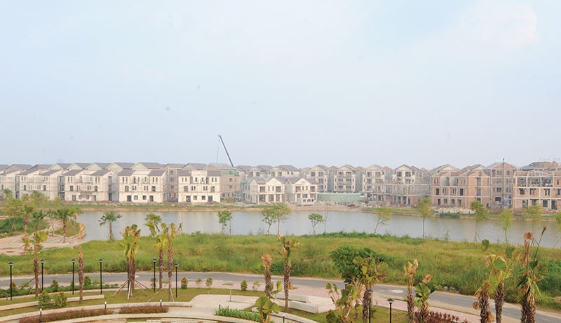 Dự án Khu đô thị Nam An Khánh được chú ý trở lại với sự xuất hiện của Vinhomes Thăng Long. Ảnh: Dũng Minh