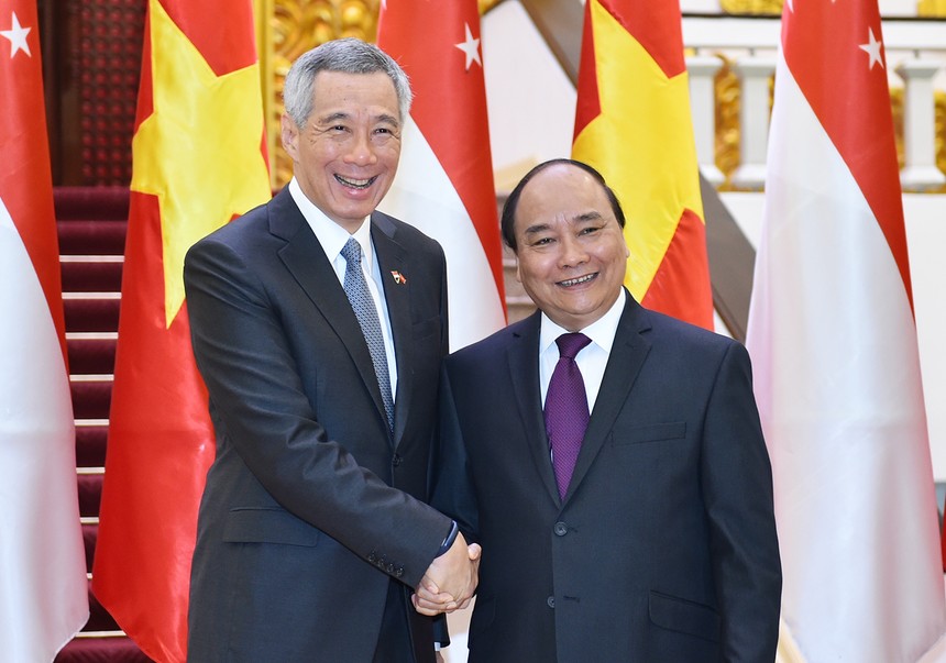 Toàn văn Tuyên bố chung Việt Nam - Singapore nhân chuyến thăm của Thủ tướng Lý Hiển Long 