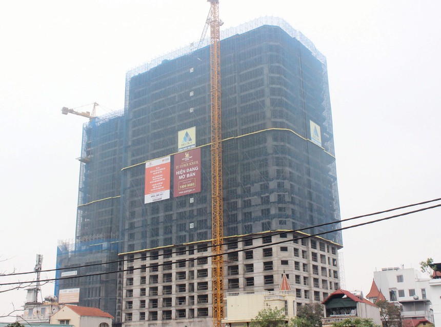 Tân Hoàng Minh vừa tổ chức cất nóc Dự án D’. Roi Soleil, dự án đã bán được 60% số căn hộ, theo chủ đầu tư
