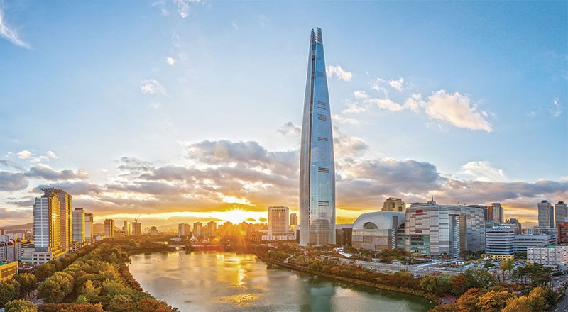 Lotte World Tower - niềm tự hào mới của Hàn Quốc