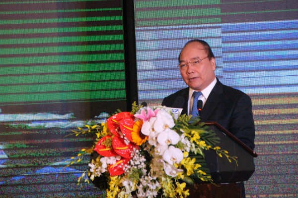 Thủ tướng Chính phủ Nguyễn Xuân Phúc phát biểu tại Hội nghị Xúc tiến đầu tư vào nông nghiệp, nông thôn Thái Bình