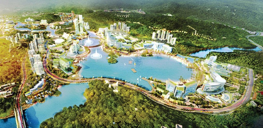 Phối cảnh dự án khu dịch vụ, du lịch và vui chơi giải trí tổng hợp có casino của Sun Group tại xã Vạn Yên, Vân Đồn, Quảng Ninh