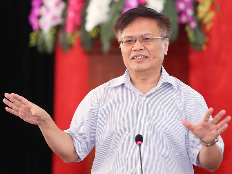 Ông Nguyễn Đình Cung, Viện trưởng Viện quản lý kinh tế Trung ương