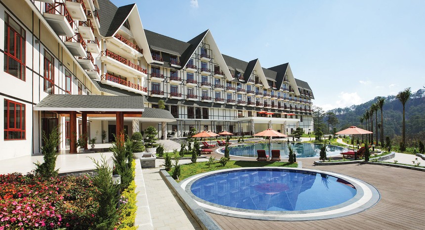 Dự án khách sạn Swiss-Belresort Tuyền Lâm, Đà Lạt 151 phòng tại Khu du lịch quốc gia 
Hồ Tuyền Lâm của SAM