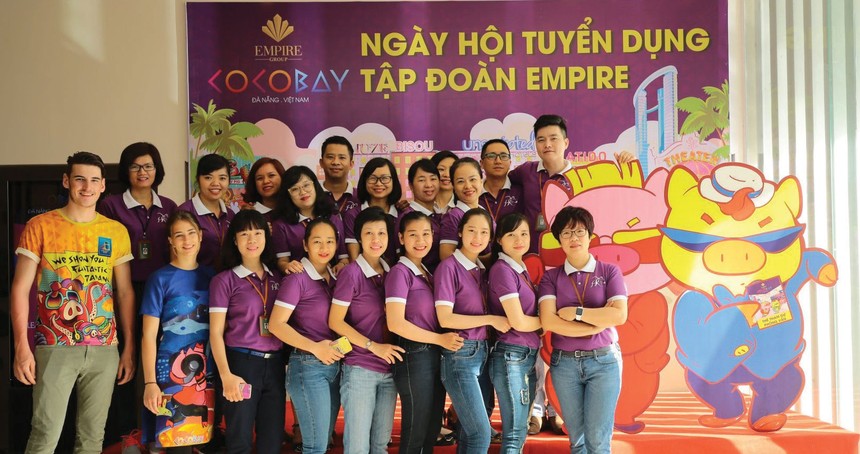 Hơn 4.000 ứng viên đã tham dự ngày hội tuyển dụng để “chớp” lấy cơ hội làm việc tại Cocobay Đà Nẵng