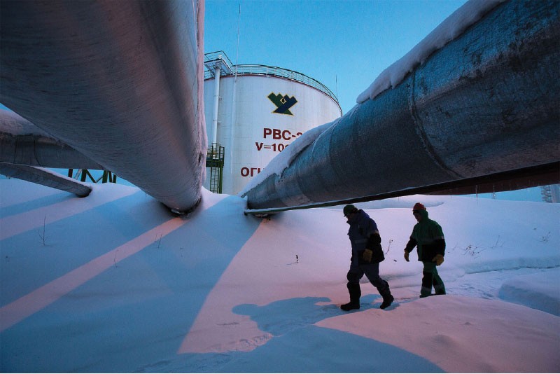 Dầu mỏ và khí đốt tự nhiên chiếm tới 2/3 tổng kim ngạch xuất khẩu của Nga