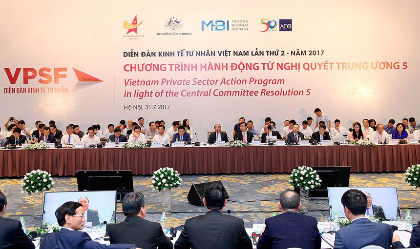 Thủ tướng Nguyễn Xuân Phúc mở đầu Diễn đàn Kinh tế tư nhân (VPSF)