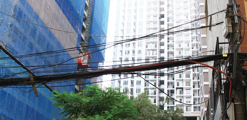 Dự án Phương Đông - Mỹ Sơn Tower đang bị đè xuất mức phạt khủng 1,5 tỷ đồng. ảnh: Nguyễn Thành