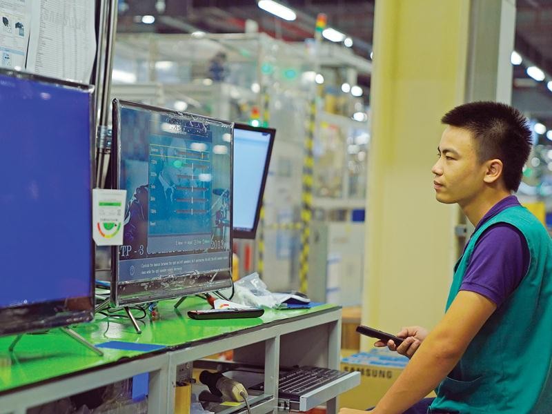 Đầu tư của Samsung đã có đóng góp đáng kể vào phát triển kinh tế - xã hội của Việt Nam. Ảnh: Đức Thanh