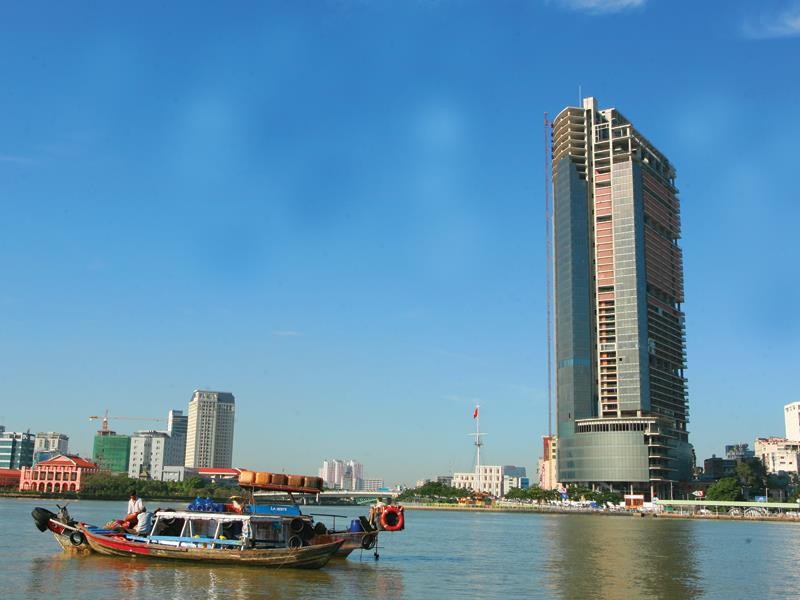 Saigon One Tower – dự án điển hình về nợ xấu bất động sản. Ảnh: Lê Toàn