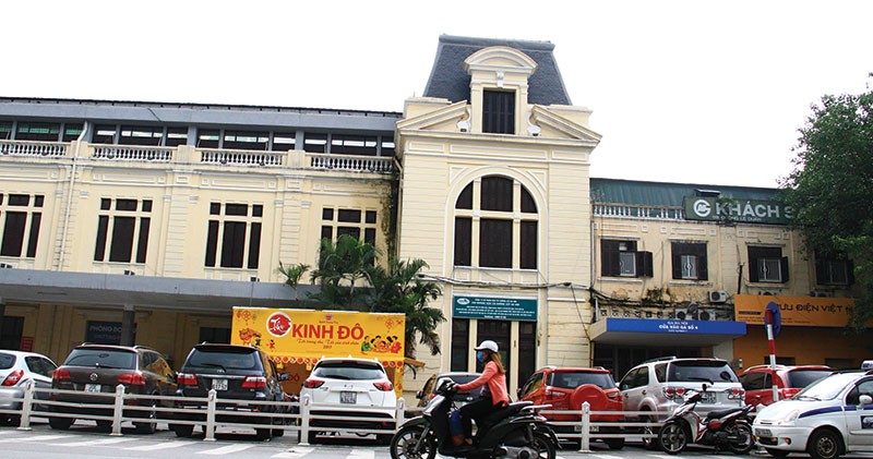 Theo các chuyên gia, đồ án mới cần phải làm tốt việc bảo vệ phần ga cũ với kiến trúc Pháp đặc trưng - Ảnh: Nguyễn Thành.