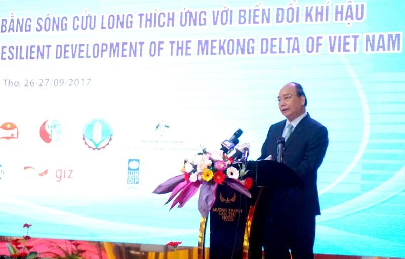 Thủ tướng Nguyễn Xuân Phúc nhấn mạnh, mọi hoạt động đầu tư cho ĐBSCL phải đảm bảo có sự điều phối liên ngành, vùng, ưu tiên tập trung các công trình động lực
